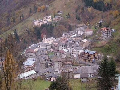 Panorama centro abitato Dai Pusnei