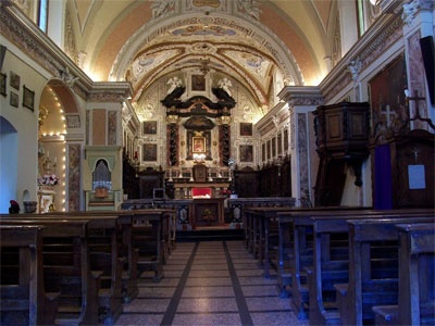 Interno del Santuario