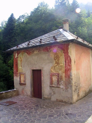 Ossario prima del restauro