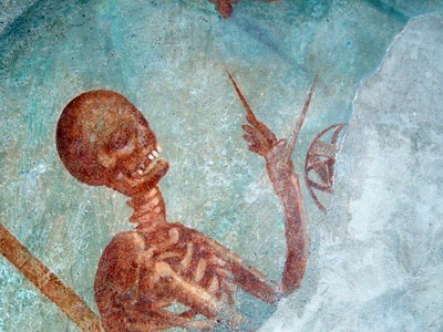 Particolare dell'ossario
