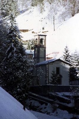 Santuario in inverno