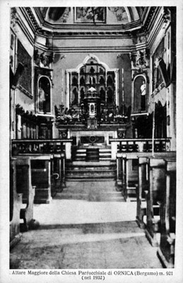 interno della Chiesa Parrocchiale di Sant'Ambrogio